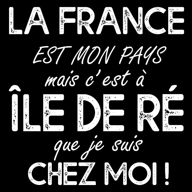 Île de ré c'est chez moi cadeau rétais, rétaise