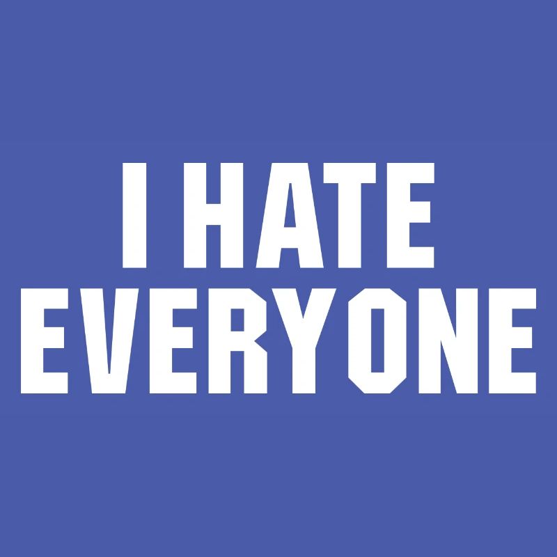 I hate everyone Social Introvert Gift