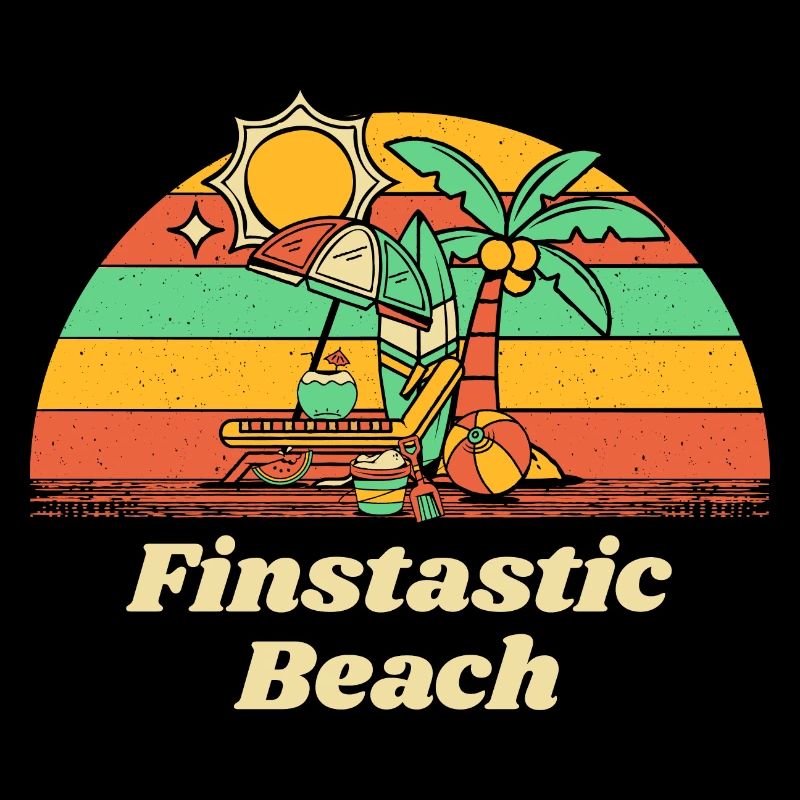 Finstastic Beach Pêche d’été Tropical