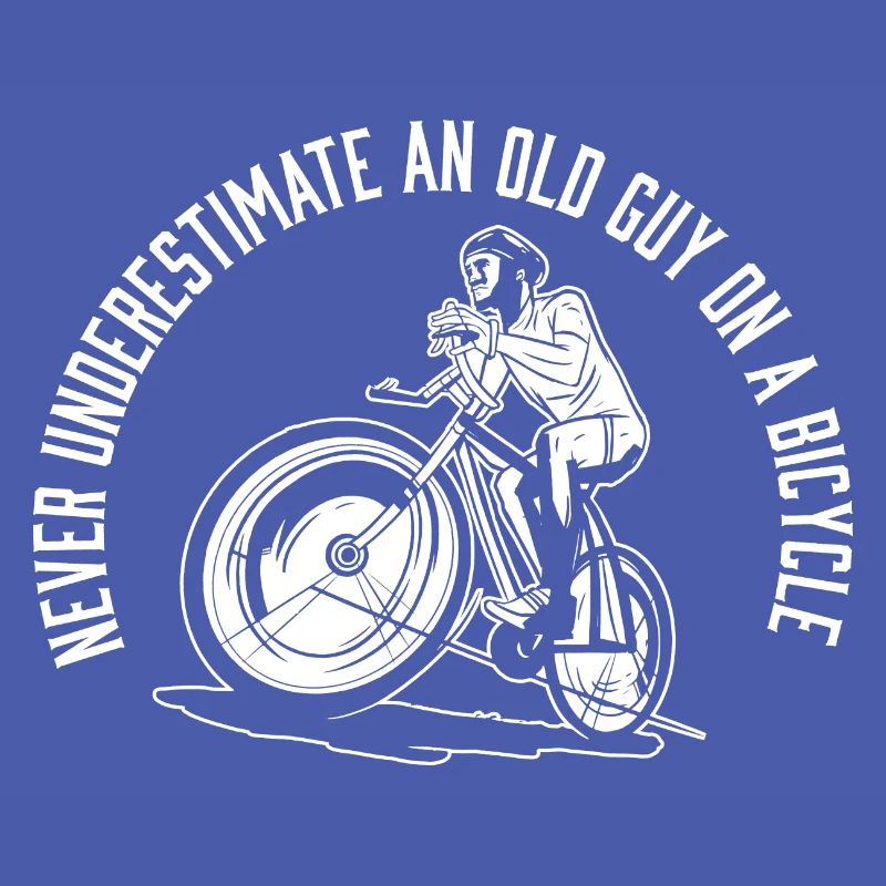 Never Underestimate An Old Guy on a Bicycle