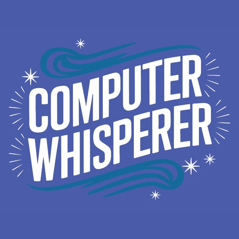 Technischer Support Computerfreak Nerd