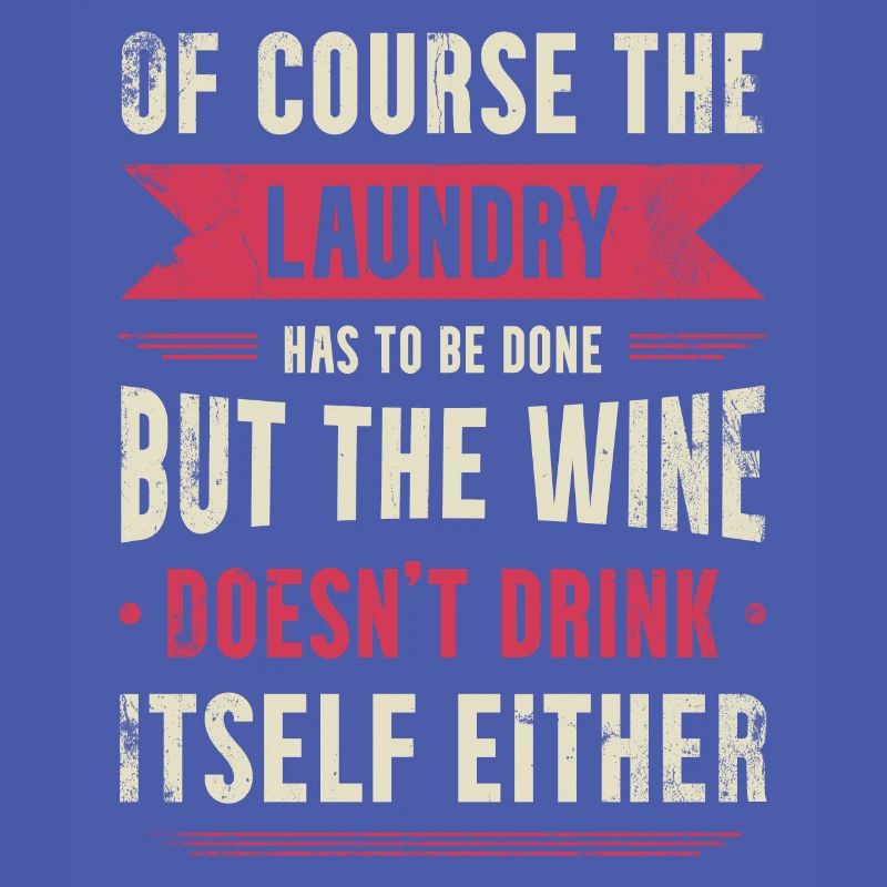 Wine-fan-drinking lover design For scrubbers