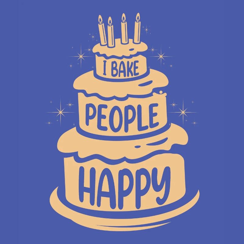 Ich Backe Menschen Glücklich Für Bäcker Oder