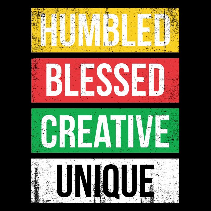 Humbled Blessed Creative Unique For Pride African