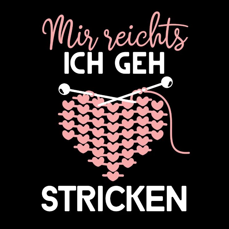 Strickerin Stricken Strickerinnen Geschenk
