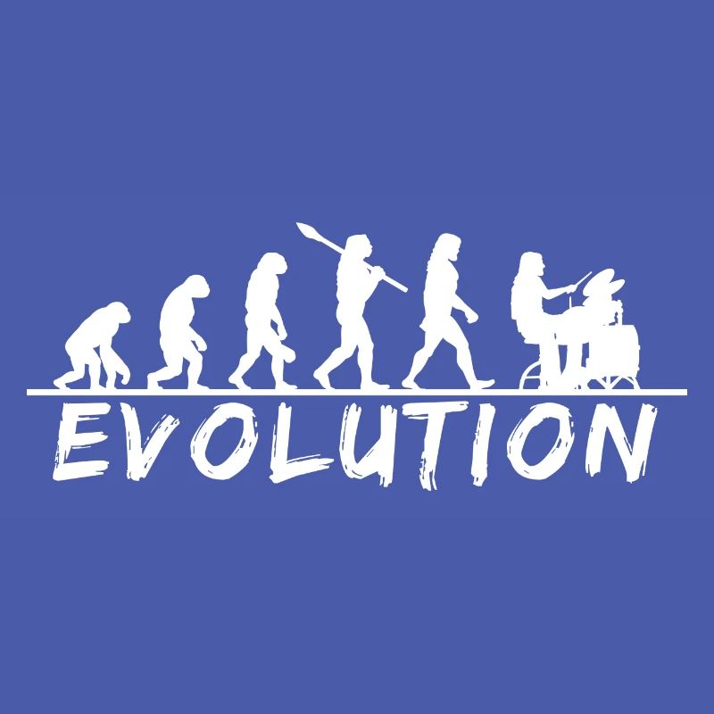 Evolution to Drummer Silhouette March