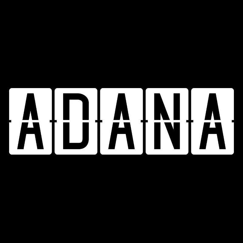 Panneau de l’aéroport d’Adana