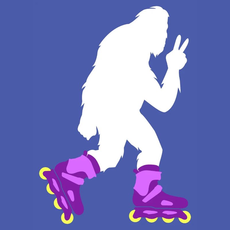 Bigfoot Roller Skating Roller Derby Geschenk