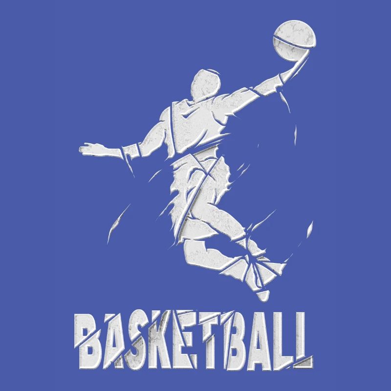 Basketteur Basketteur Dunking Broken Splash