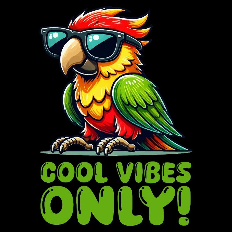 Parrot Sunglasses Comic