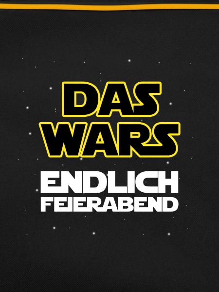 Das wars, endlich Feierabend