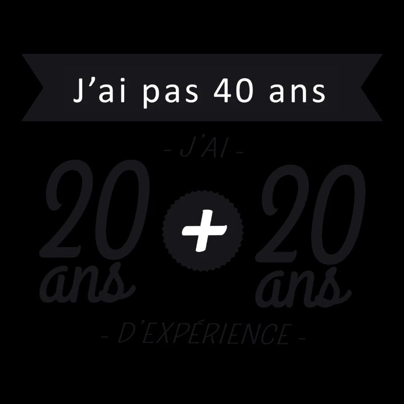 20 ans et 20 ans d'expérience