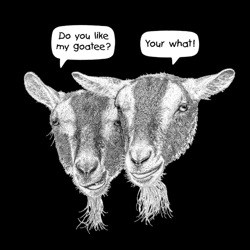 Funny Goatee Beard