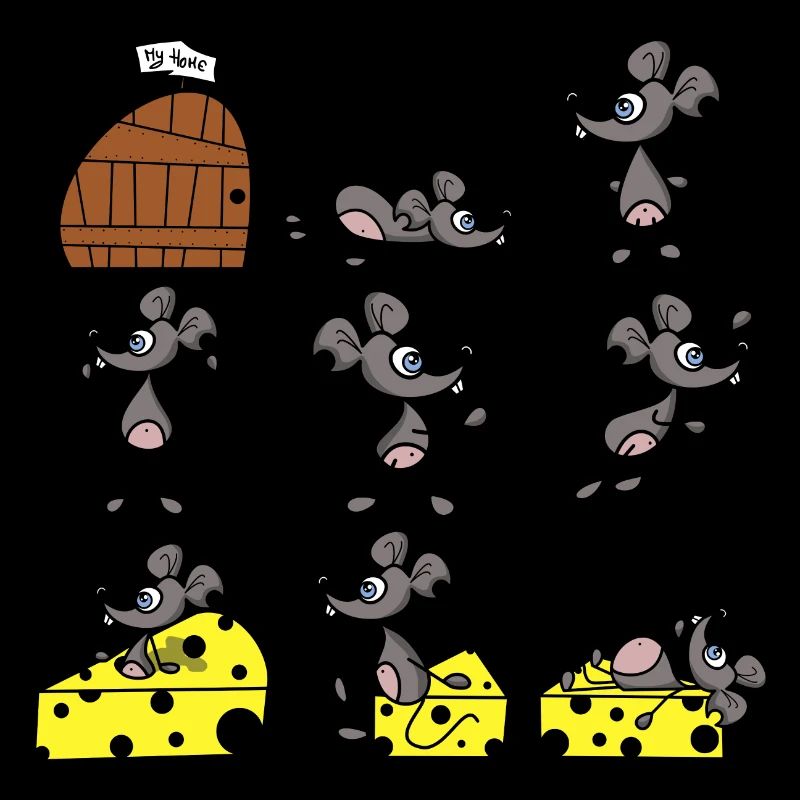 Souris au fromage