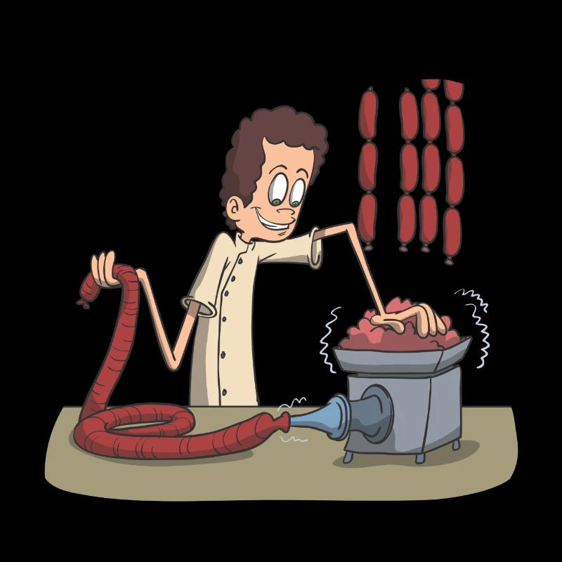 Metzger Messer Fleisch Wurst