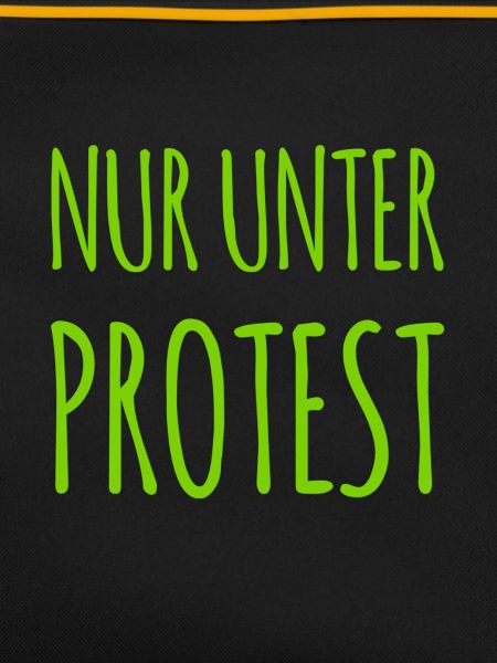 nur unter Protest