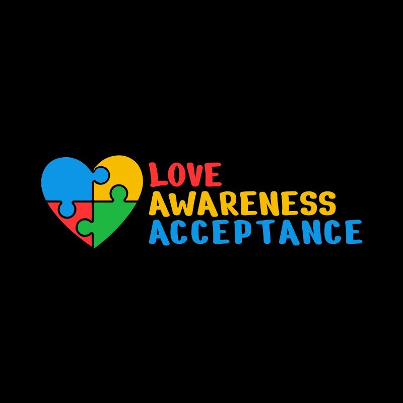Autisme Amour Conscience Acceptation Idée de cadeau