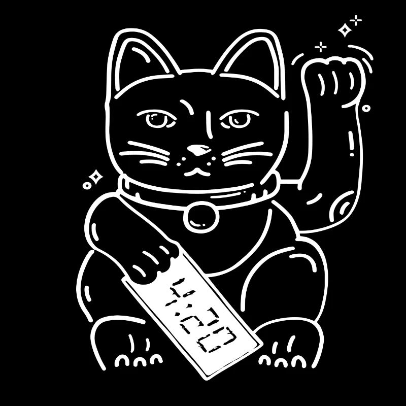 Line Maneki Neko