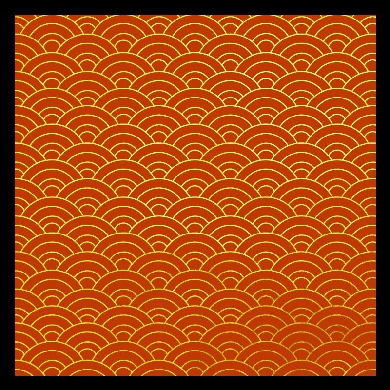 Japanese Wave Pattern