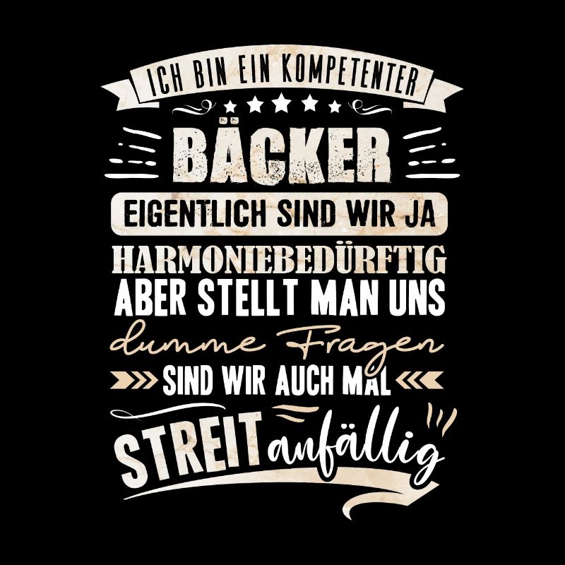 Bäcker backen Bäckerei Brot backen Backwaren Fun