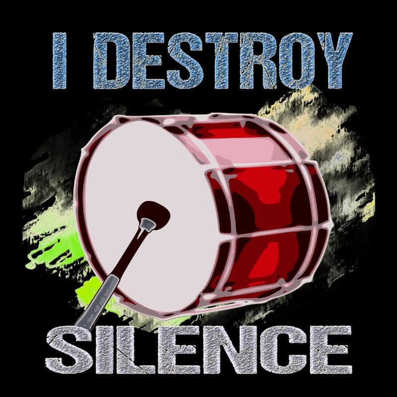 Bass Drum Kick Drum I Destroy Silence