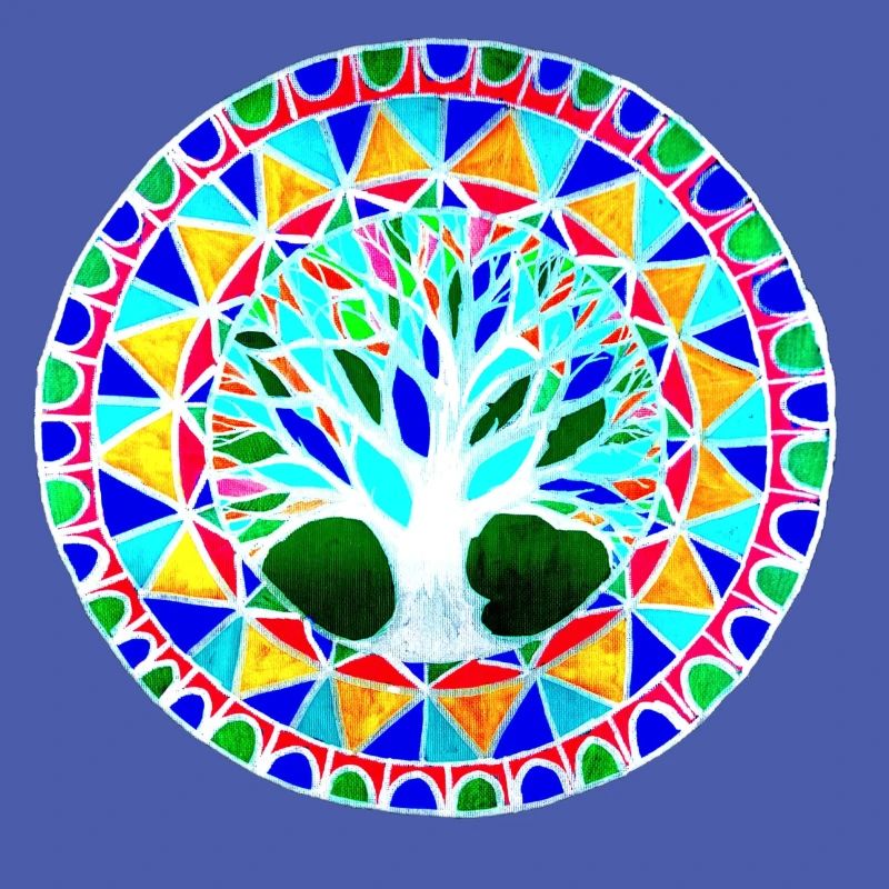 graphic tree pattern