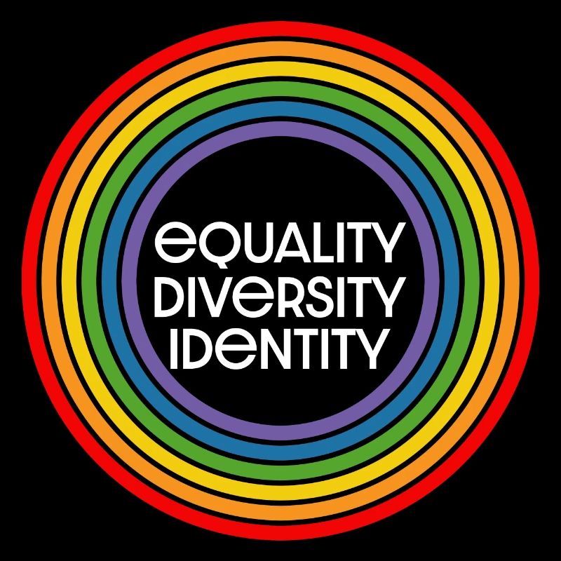 equality diversity identity black shirt
