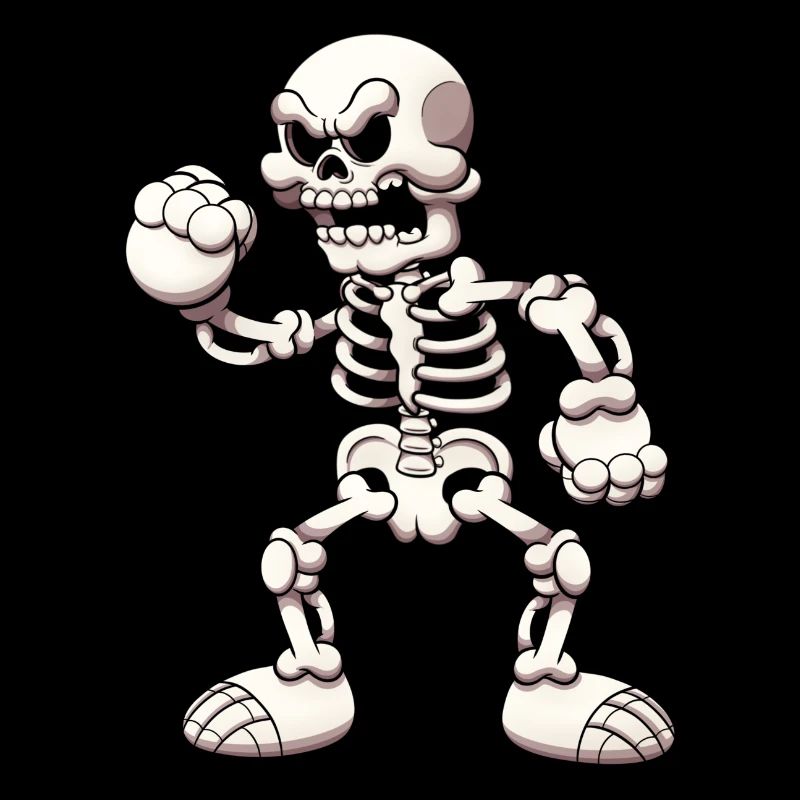 Angry Skeleton