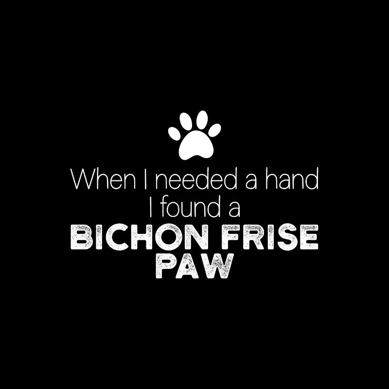 Main Bichon Frise Patte