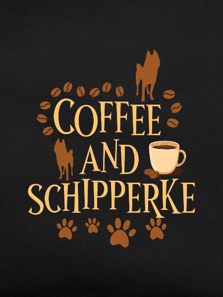 Coffee and Schipperke