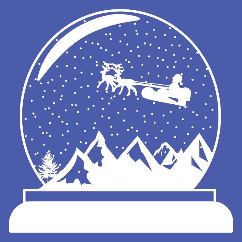 Snow Globe Conception de globe de Noël