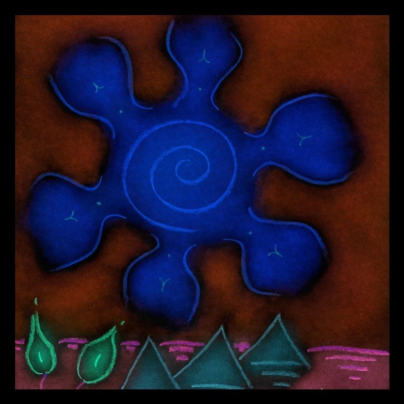 SUN ON INVERTED PYRAMIDS