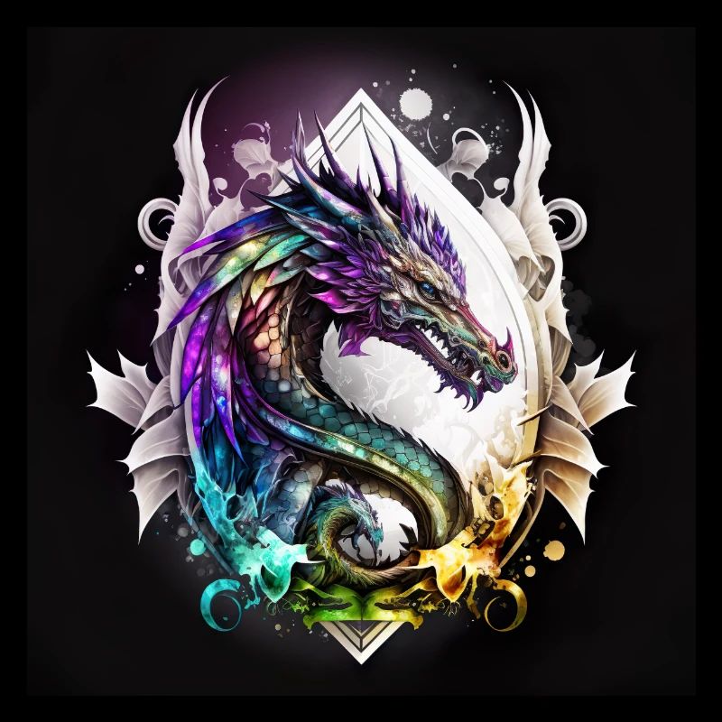Mystischer Drache