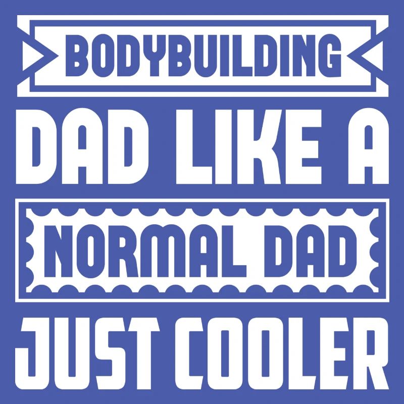 Papa de musculation comme un papa normal juste plus cool