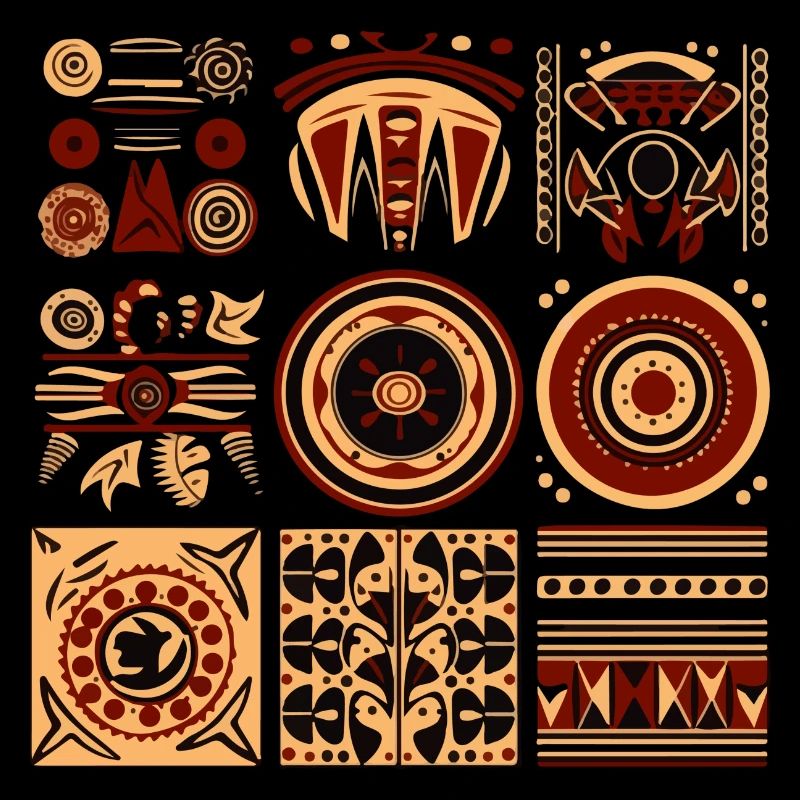 Afrikanische Folklore