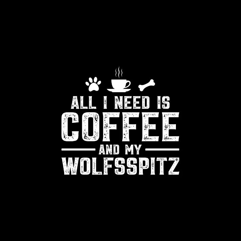 All I need is coffee and my Wolfhound