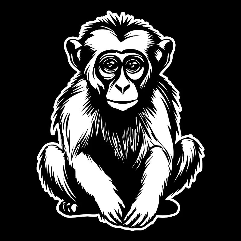 Singe Singe Visage de Singe Jungle