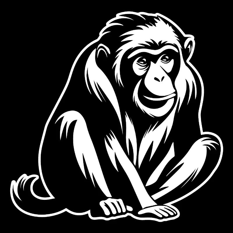 Affe Affen Affengesicht Dschungel