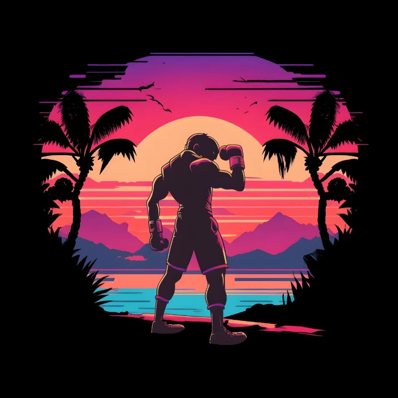 Synthwave Boxer