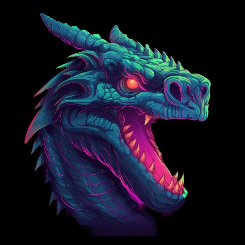Dragonwave A Synthwave Dragon s Adventure