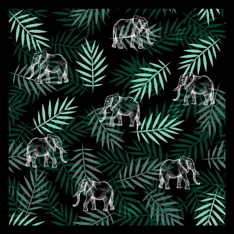 Elefanten-Muster Elephant Pattern