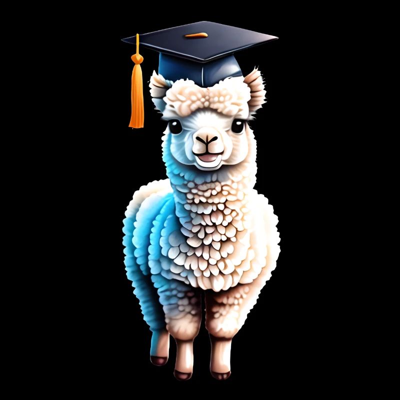 Bachelor Graduate Alpaca Studies School Leaving Certificate