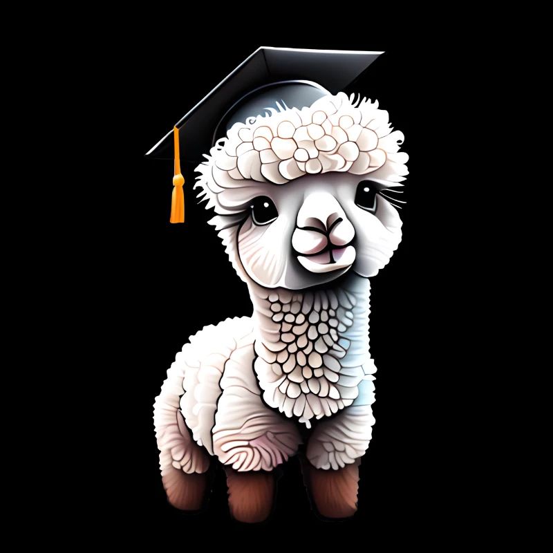 Bachelor Alpaka Studium Schulabschluss Absolvent