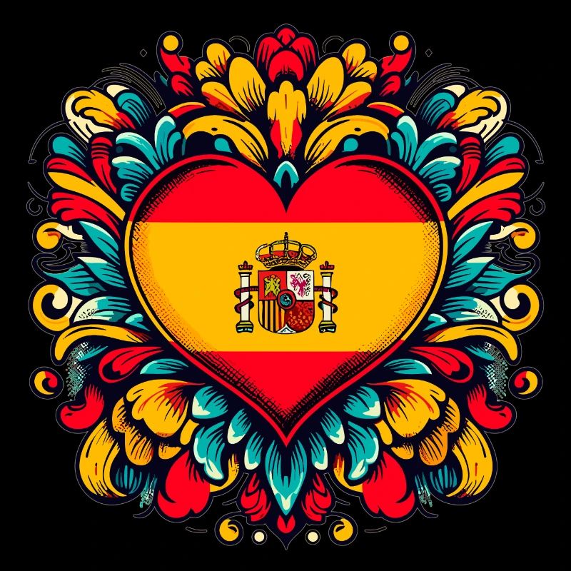 Spanisches Herz