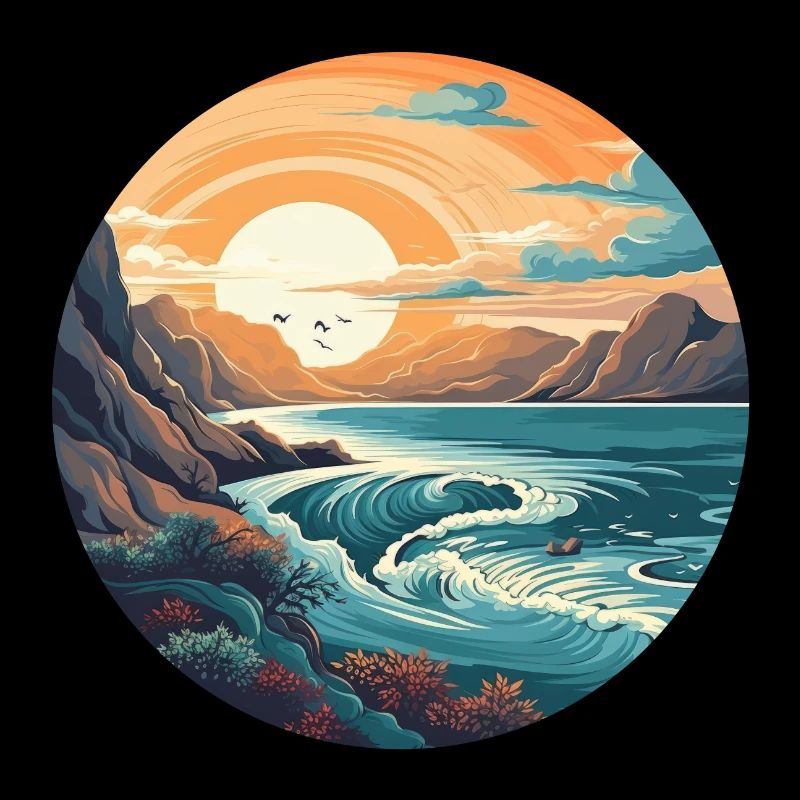 Plage rocheuse