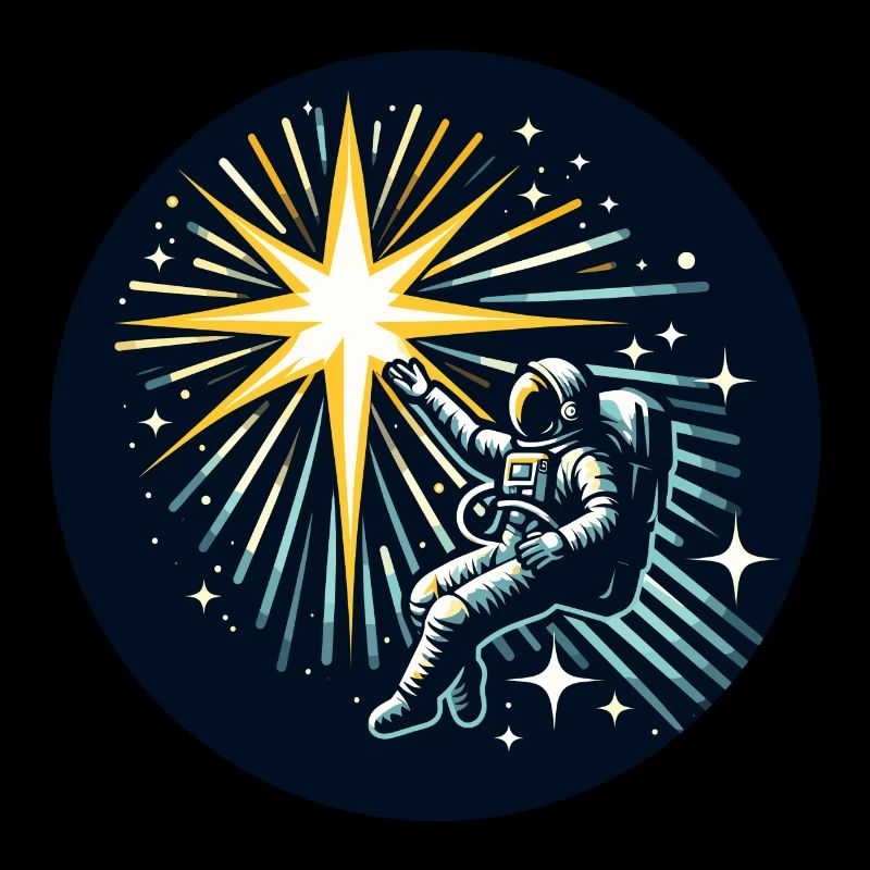 Portée stellaire de l’astronaute | Conception d’art de l’espace