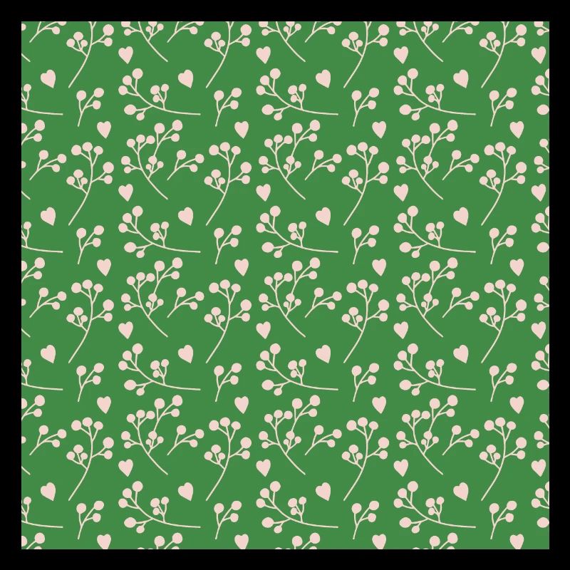 Blume-Blatt-Muster Flower Leaf Pattern