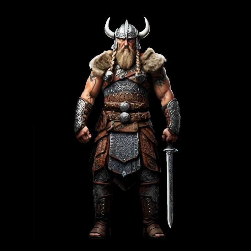 Wikinger Krieger Walhalla