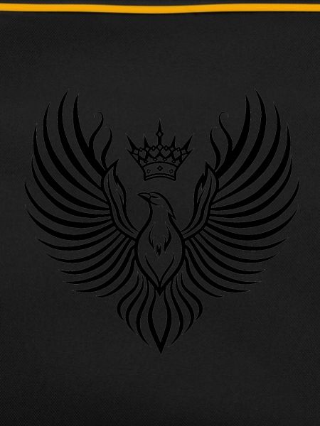 Phoenix mit schwebender Krone