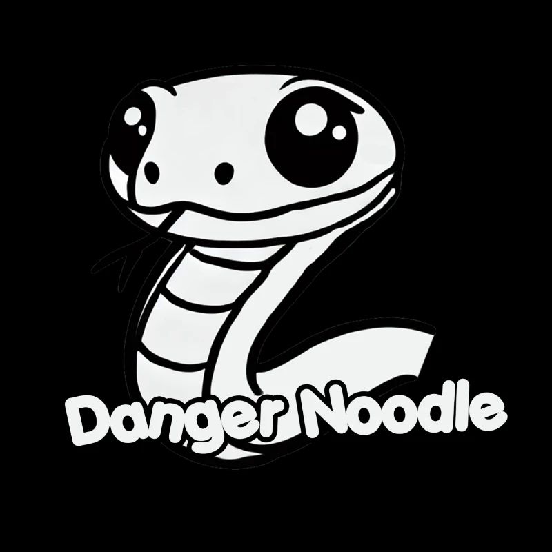 Serpent mignon - Conception de nouilles de danger